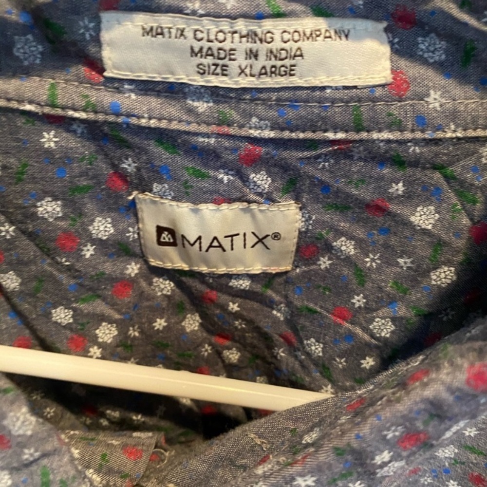 MATIX | button down shirt - Picture 3 of 4